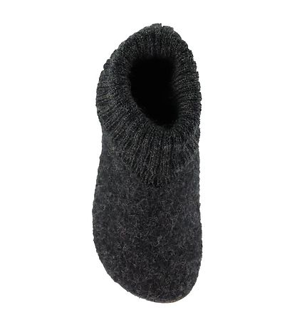 Living Kitzbühel Slippers - Wool - Anthracite