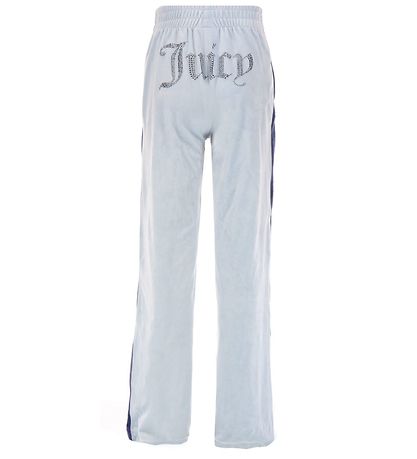 Juicy Couture Velvet Trousers - Blue Fog