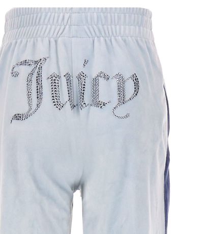 Juicy Couture Velvet Trousers - Blue Fog