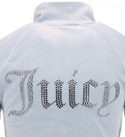 Juicy Couture Cardigan - Velvet - Blue Fog