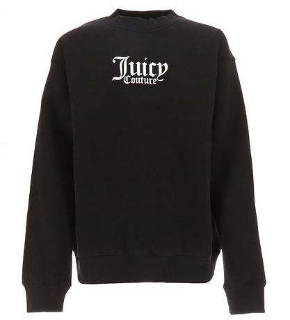 Juicy Couture Sweatshirt Black w. Logo KW PT