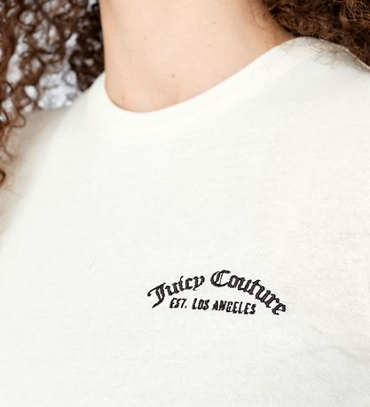 Juicy Couture Stuttermabolur - Endurunnið Hayle - Hvítt