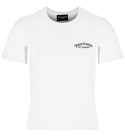 Juicy Couture Stuttermabolur - Endurunnið Hayle - Hvítt