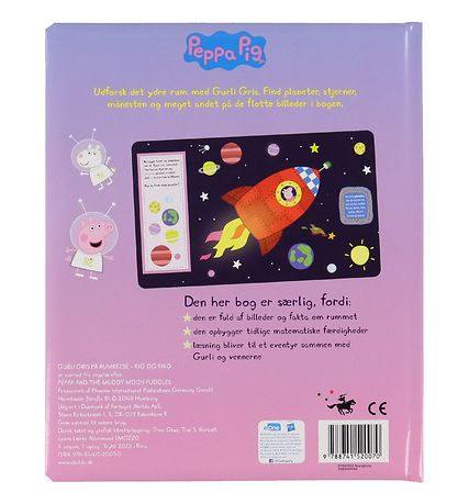 Alvilda Book - Peppa Pig On Space Travel - Look And Find - Danis