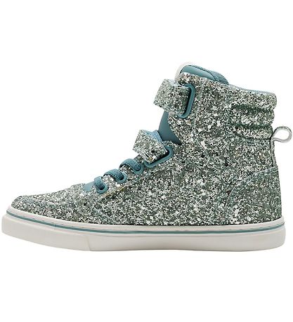 Hummel Stiefel - Slimmer Stadil Glitter Jr - Mineral Blue