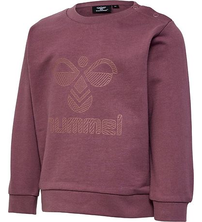 Hummel Sweatshirt - hmlFastwo Lime Sweatshirt - Tulipwood