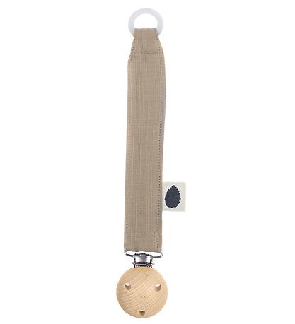 Pine Cone Pacifier Clip - Nohr - Mushroom