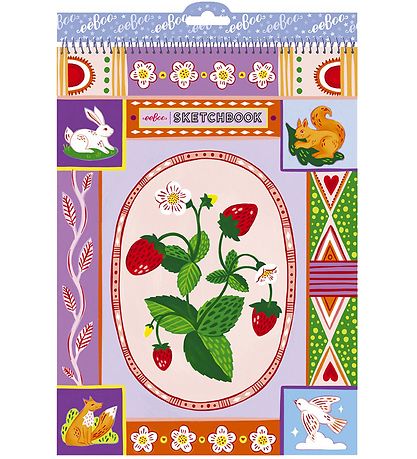 Eeboo Sketchpad - Strawberry