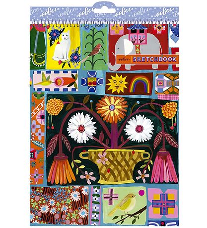 Eeboo Sketchbook - Dutch Quilt Sampler