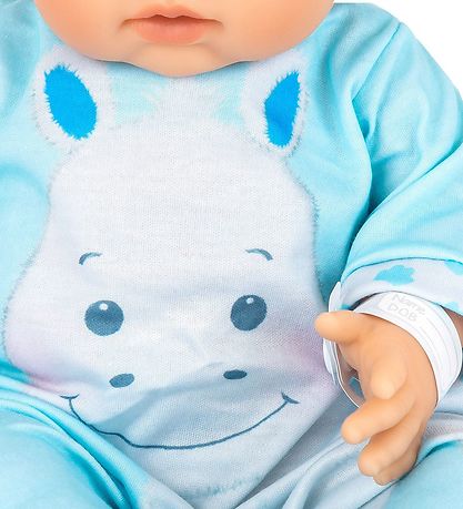 Tiny Treasures Dúkka M. Ljóshærð - Hippo Outfit