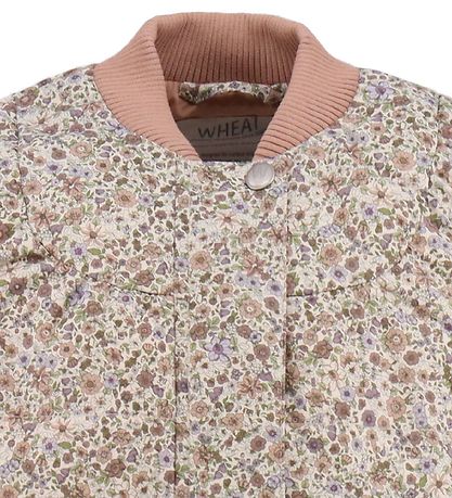 Wheat Vadderad jacka - Lola - Summer Blommor