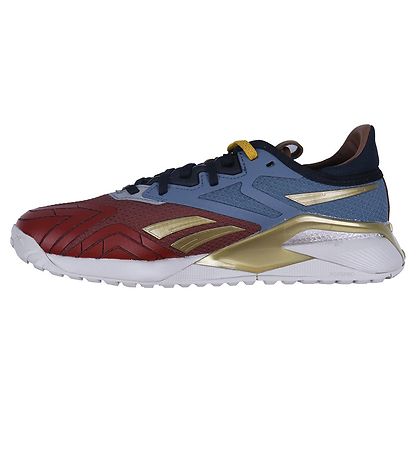 Red blue and yellow reebok store