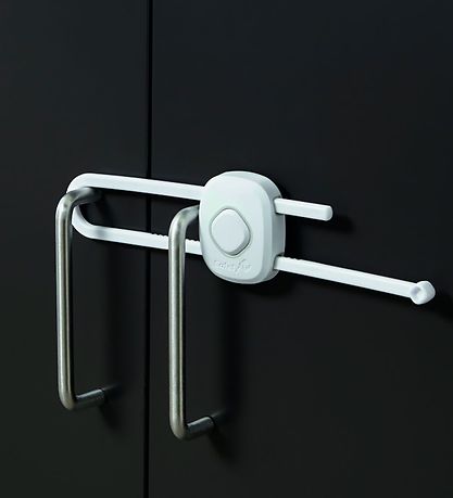 Safety 1st Cabinet Lock w. Cheat Button - White