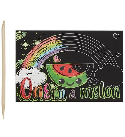 Ooly Scratch & Scribble Mini Set - Lil' Juicy