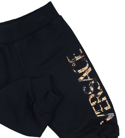 Versace Sweatpants - Black w. Print