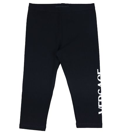 Versace Leggings - Black w. White