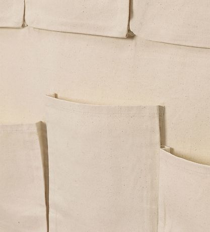 ferm Living Wall pockets - Canvas XL - 70x160 cm - Off-White