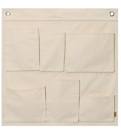 ferm Living Wandtaschen - Canvas - Off-White