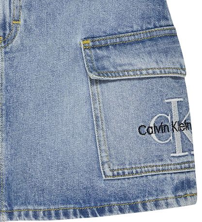 Calvin Klein Skirt - Pockets Denim - Chalky Blue