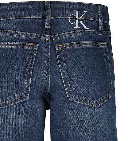 Calvin Klein Jeans - Wide Leg High Rise - Dark Blue