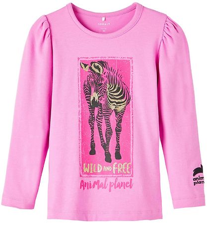Blouse Name It - NmfJessica AnimalPlanet - Cyclamen