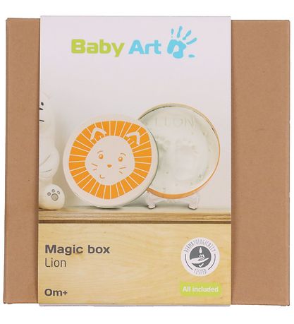 Baby Art Hand And Footprints Set - Magic Box Lion