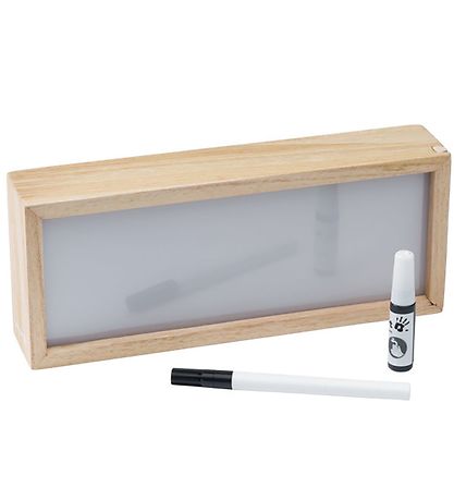 Baby Art Light Box w. Imprint - Wood