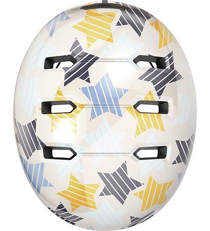 Abus Bicycle Helmet - Skurb Kid - Grey Stars