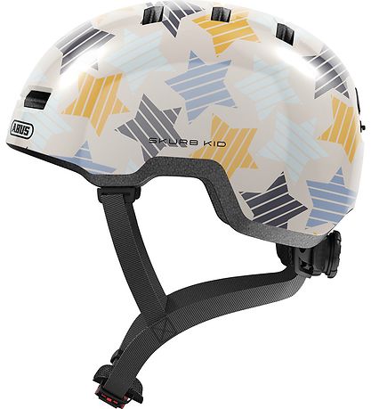 Abus Bicycle Helmet - Skurb Kid - Grey Stars