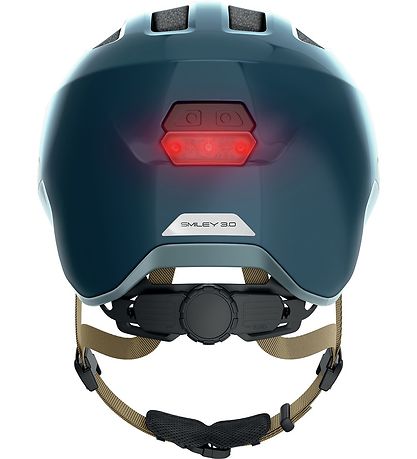 Abus Bicycle Helmet - Smiley 3.0 Ace LED - Royal Blue
