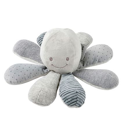 Nattou Activity Toy - Squid - Grey