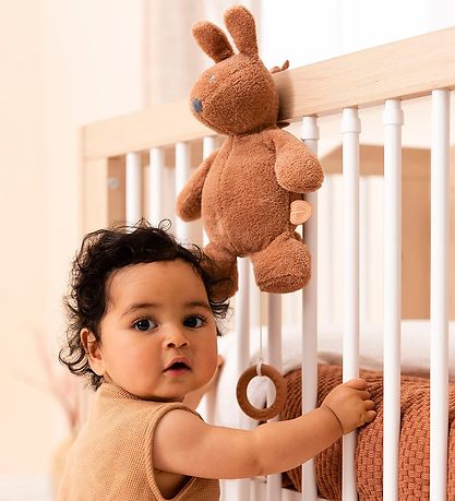 Nattou Soft Toy w. Music - Musical Rabbit Bonnie - 30 cm - Brown