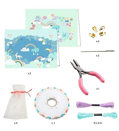 Djeco Schmuckset - Rainbow Kumihimo