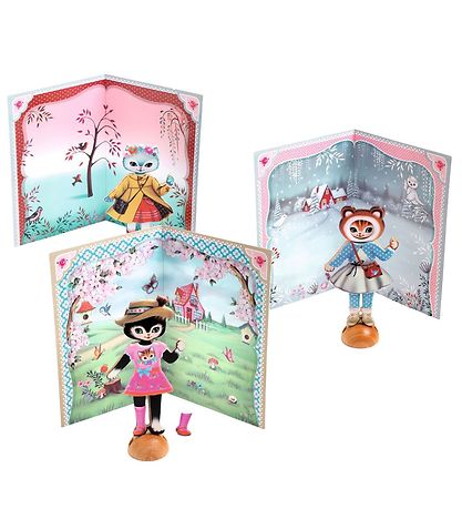 Djeco Creation Set - Collage - Little Dressing