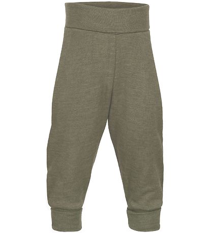 Engel Trousers - Wool/Silk - Olive