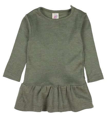 Engel Bluse - Wolle/Seide - Olive