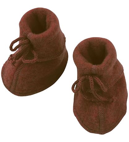 Engel Booties - Wool - Cinnamon Mélange