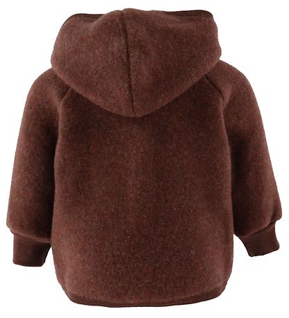 Engel Cardigan - Wolle - Zimt Mélange
