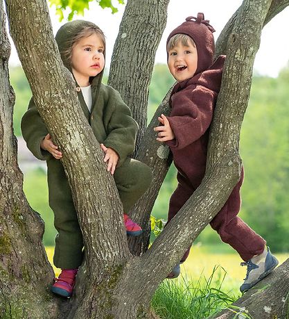 Engel Pramsuit - Wool - Reed Mélange