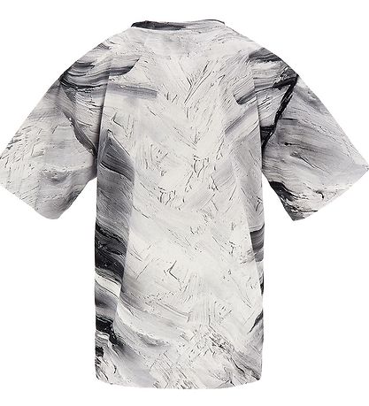 Moschino Stuttermabolur - Optical White/Grá