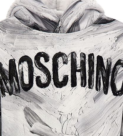 Moschino Hoodie - Optical White/Grey