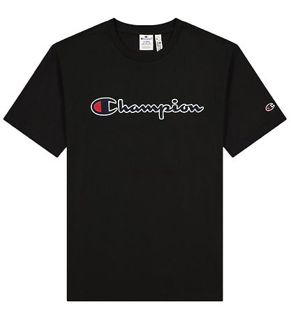 Champion Fashion T-Shirt - Black w. Logo
