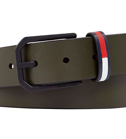 Tommy Hilfiger Belt - 3.5 cm - Dark Olive