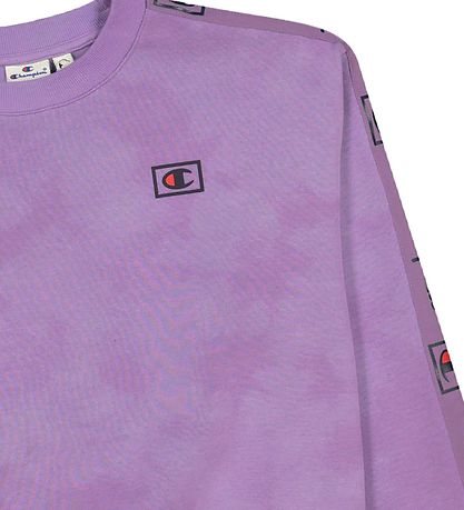 Champion Fashion Sweatshirt - Paars m. Logo