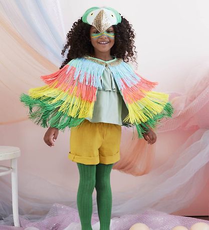 Meri Meri Costume - Coat and Hat - Parrot - Multicolour