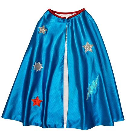 Meri Meri Búningur - Skikkju, Kannski og armbönd - Blue Superher