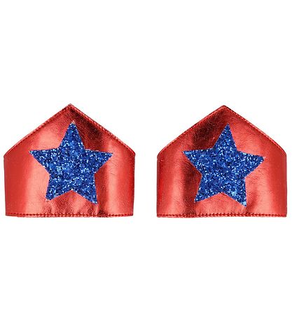 Meri Meri Búningur - Skikkju, Kannski og armbönd - Blue Superher