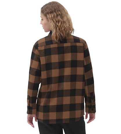Dickies Hemd - Sacramento - Braun m. Karos