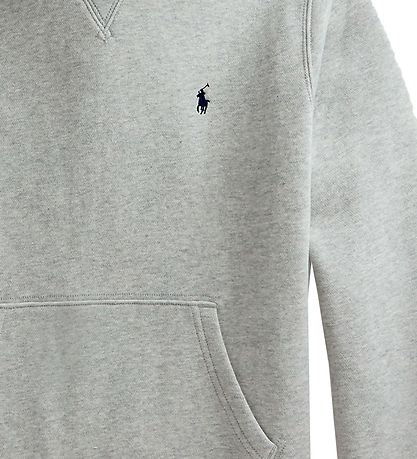 Polo Ralph Lauren Hoodie - Classic - Grey Melange