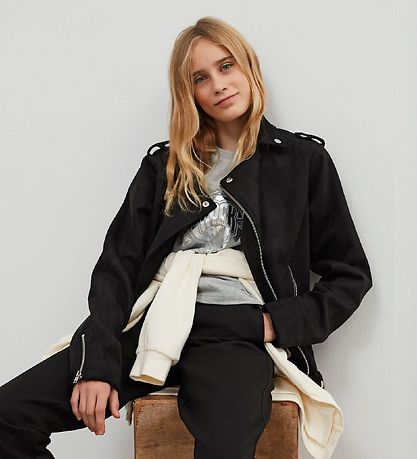 Petit by Sofie Schnoor Stuttermabolur - Grey Melange